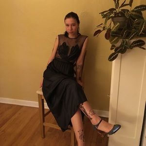 Vintage diane von furstenberg silk gown